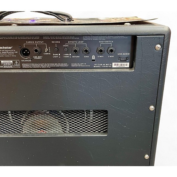 Used Blackstar Venue Series HT Club 40 MKIII Tube Guitar Combo Amp