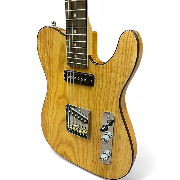 Used G&L asat classic Natural Solid Body Electric Guitar