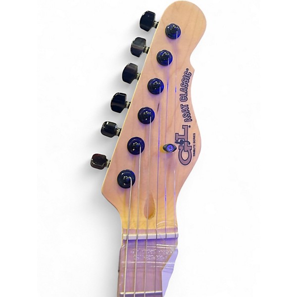 Used G&L tribute series ASAT classic Pelham Blue Solid Body Electric Guitar