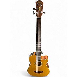 Used Ibanez AEB305 Natural Acoustic Bass Guitar