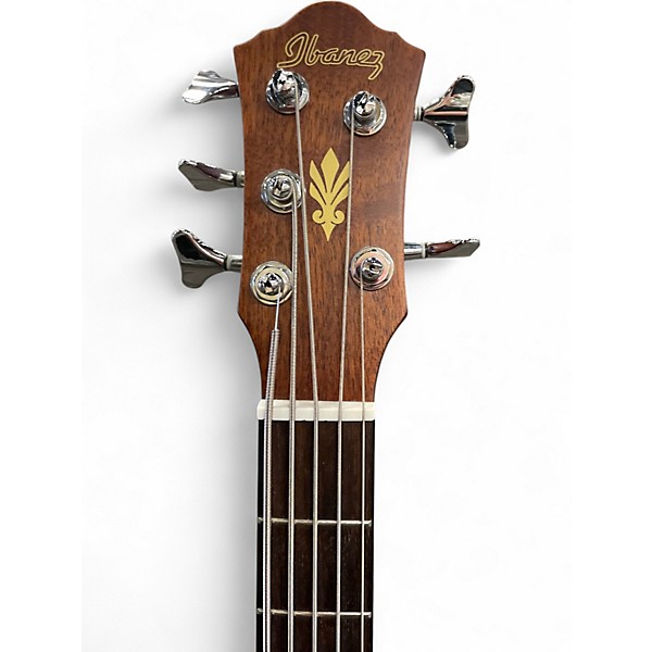 Used Ibanez AEB305 Natural Acoustic Bass Guitar