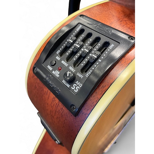 Used Ibanez AEB305 Natural Acoustic Bass Guitar