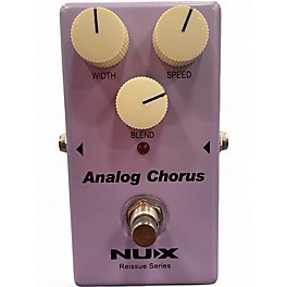 Used NUX ANALOG CHORUS Effect Pedal