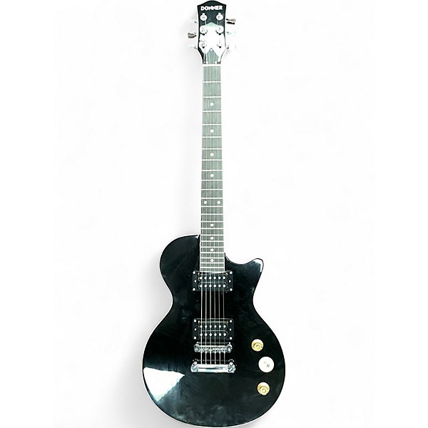 Used Donner DLP124 BLACK Solid Body Electric Guitar