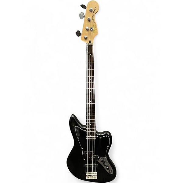 Used Squier Vintage Modified Jaguar Bass Black Electric Bass