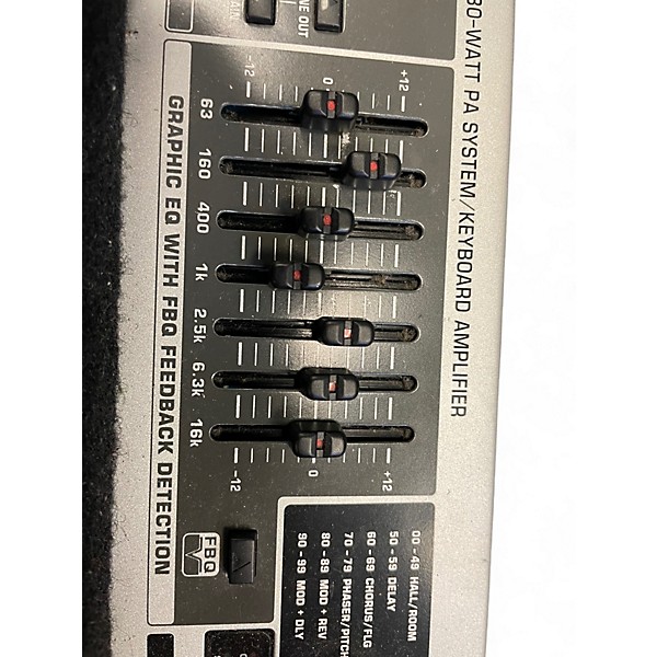 Used Behringer K1800FX 180W Keyboard Amp