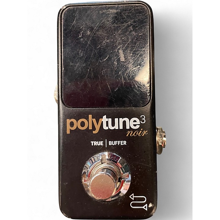 Used TC Electronic Polytune Noir Mini 3 Tuner Tuner Pedal