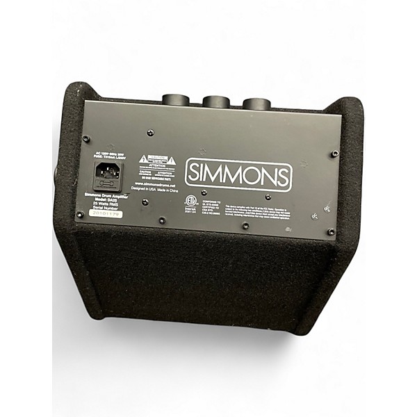 Used Simmons DA25 Drum Amplifier