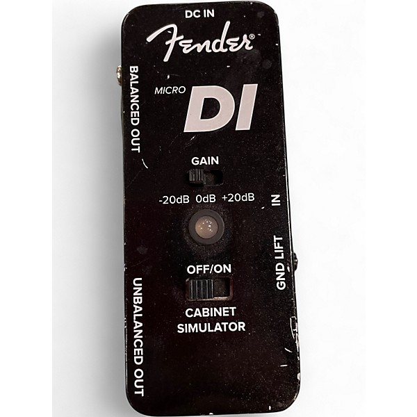 Used Fender Micro DI Effect Pedal