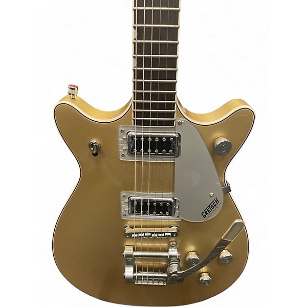Used Gretsch Guitars G5232T Electromatic Double Jet FT with Bigsby Gold Solid Body Electric Guitar