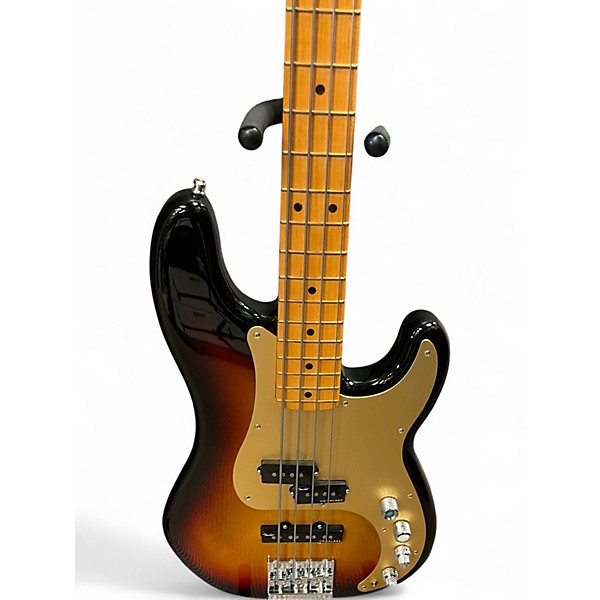 Used Fender ULTRA II PRECISION 3 Color Sunburst Electric Bass Guitar