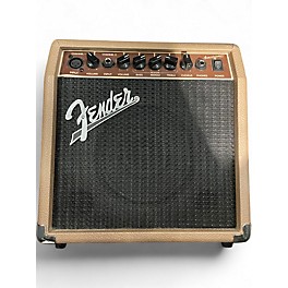 Used Fender Acoustasonic 15 Acoustic Guitar Combo Amp