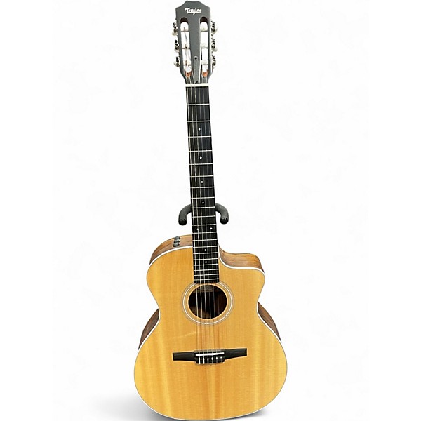 Used Taylor 214CEN Natural Classical Acoustic Electric Guitar