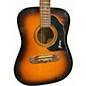 Vintage 1970s Framus 5/296 2 Color Sunburst 12 String Acoustic Guitar
