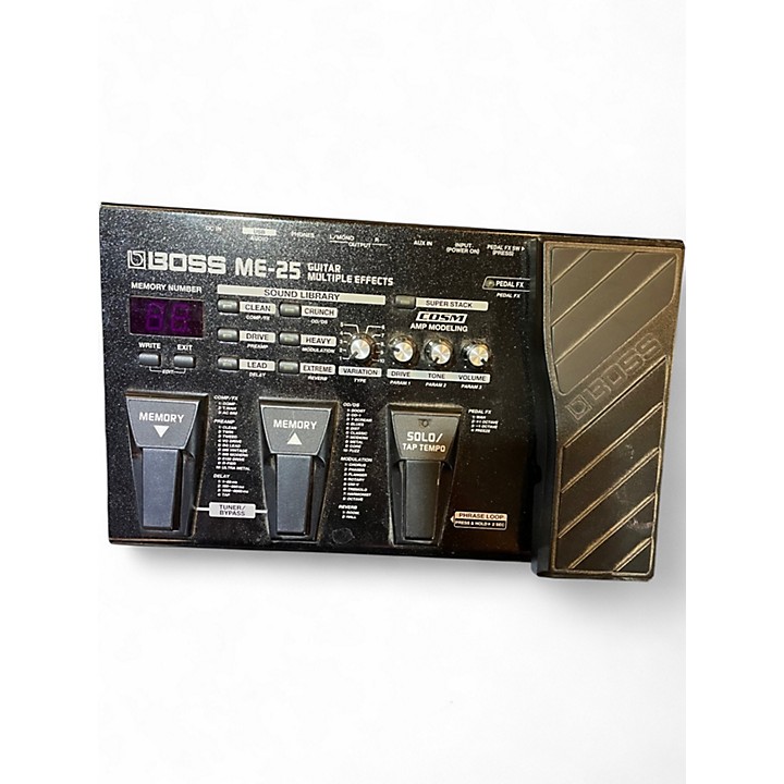 ギター boss me25 BOSS ME-25 Guitar Multiple Effects Pedal Multi-Effector W