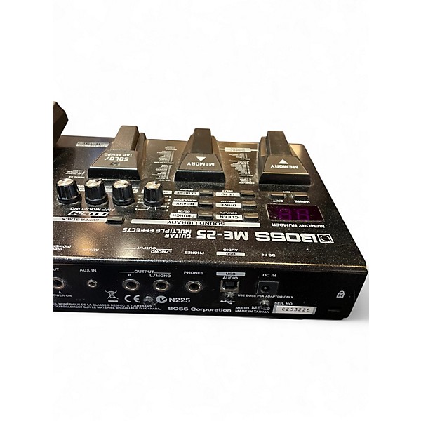Used BOSS ME25 Guitar Multi Effect Processor | Guitar Center