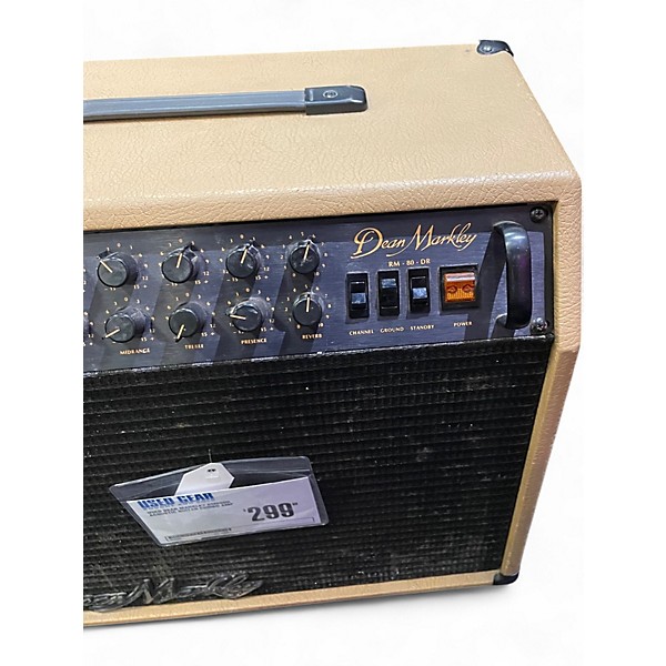 Used Dean Markley RM80DR Acoustic Guitar Combo Amp