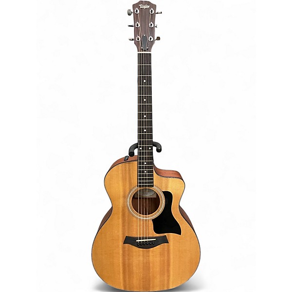 Used Taylor 114CE Natural Acoustic Electric Guitar Natural