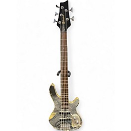 Used Galveston ACRYLIC ACRLYIC Electric Bass Guitar
