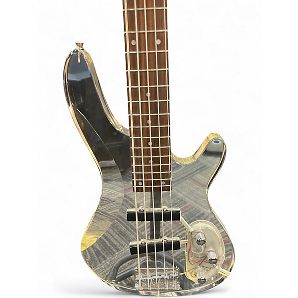 Used Galveston ACRYLIC ACRLYIC Electric Bass Guitar