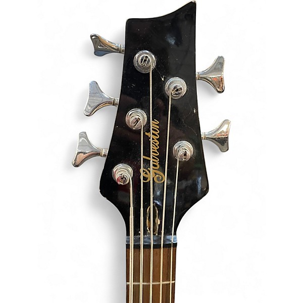 Used Galveston ACRYLIC ACRLYIC Electric Bass Guitar