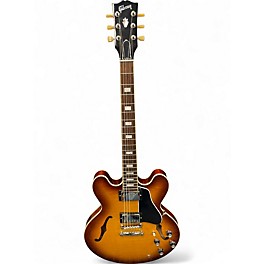 Used 2023 Gibson ES335 Figured Iced Tea Hollow Body Electric Guitar