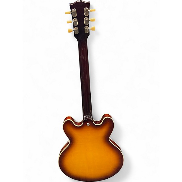 Used 2023 Gibson ES335 Figured Iced Tea Hollow Body Electric Guitar