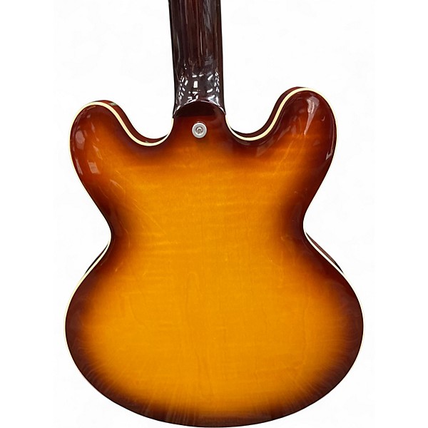 Used 2023 Gibson ES335 Figured Iced Tea Hollow Body Electric Guitar