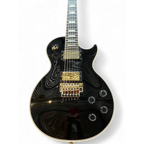 Used 2023 Gibson Les Paul Axcess Custom Floyd Rose Ebony Solid Body Electric Guitar