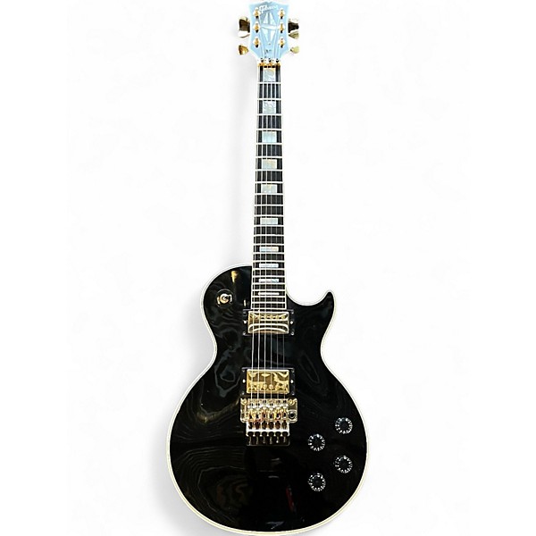 Used 2023 Gibson Les Paul Axcess Custom Floyd Rose Ebony Solid Body Electric Guitar