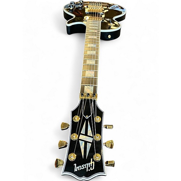 Used 2023 Gibson Les Paul Axcess Custom Floyd Rose Ebony Solid Body Electric Guitar