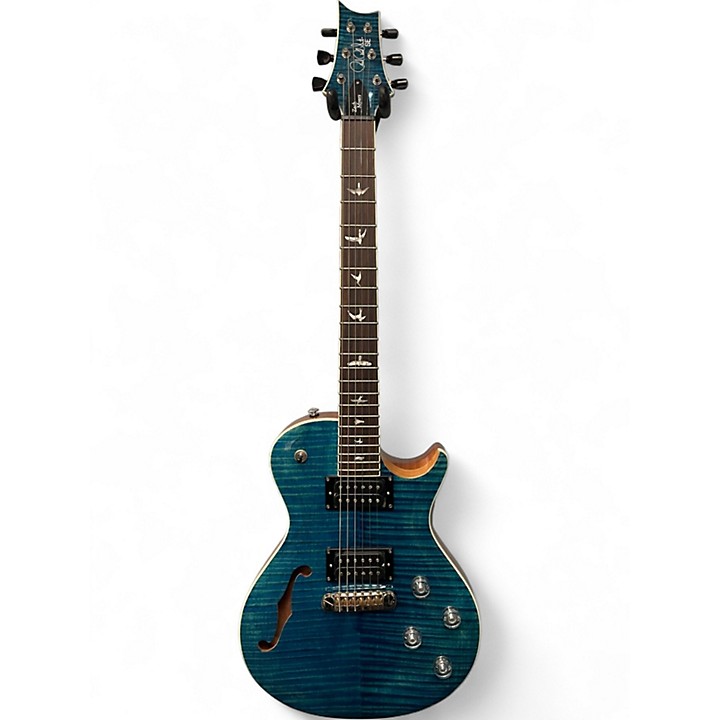 Used PRS Zach Myers Signature SE Trans Blue Solid Body