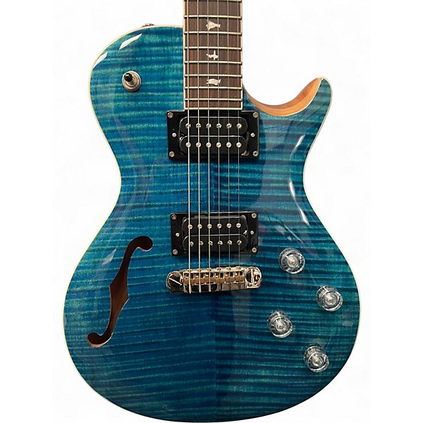 Used PRS Zach Myers Signature SE Trans Blue Solid Body