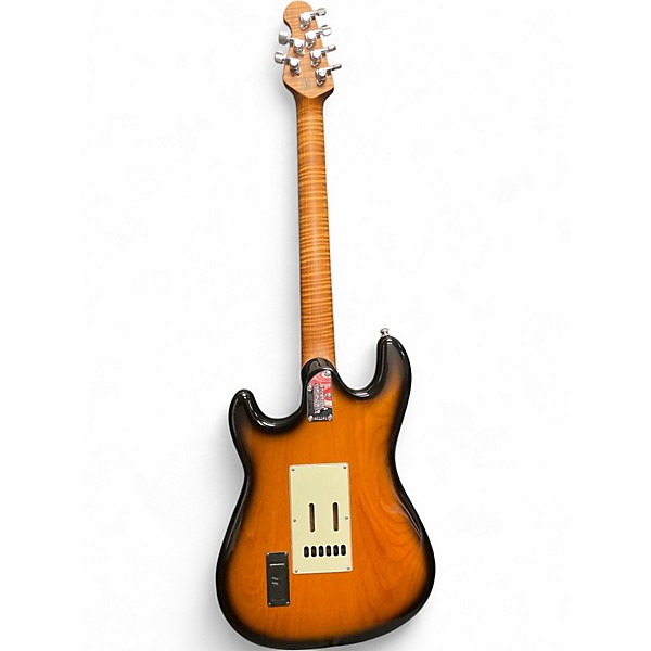 Used Ernie Ball Music Man Cutlass 2 Color Sunburst Solid Body Electric Guitar