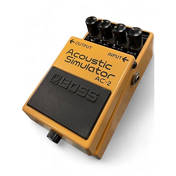 Used BOSS AC2 Acoustic Simulator Effect Pedal