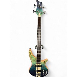 Used Jackson SBP IV CARIBBEAN BLUE Electric Bass Guitar