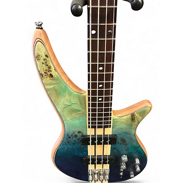 Used Jackson SBP IV CARIBBEAN BLUE Electric Bass Guitar