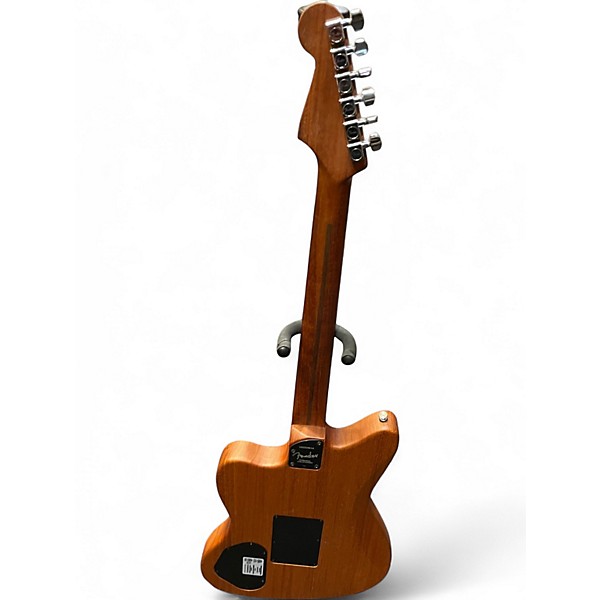 Used Fender ACOUSTASONIC AMERICAN JAZZMASTER White Acoustic Electric Guitar