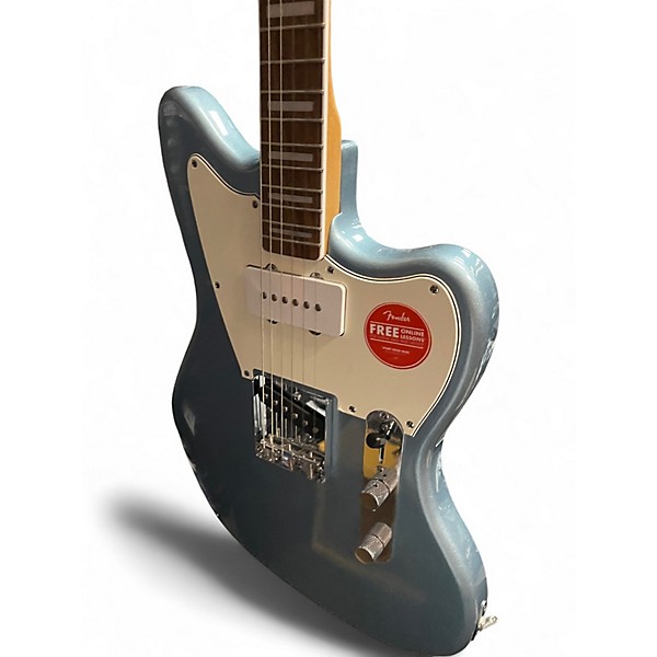 Used Squier Paranormal Offset Telecaster Blue Solid Body Electric Guitar