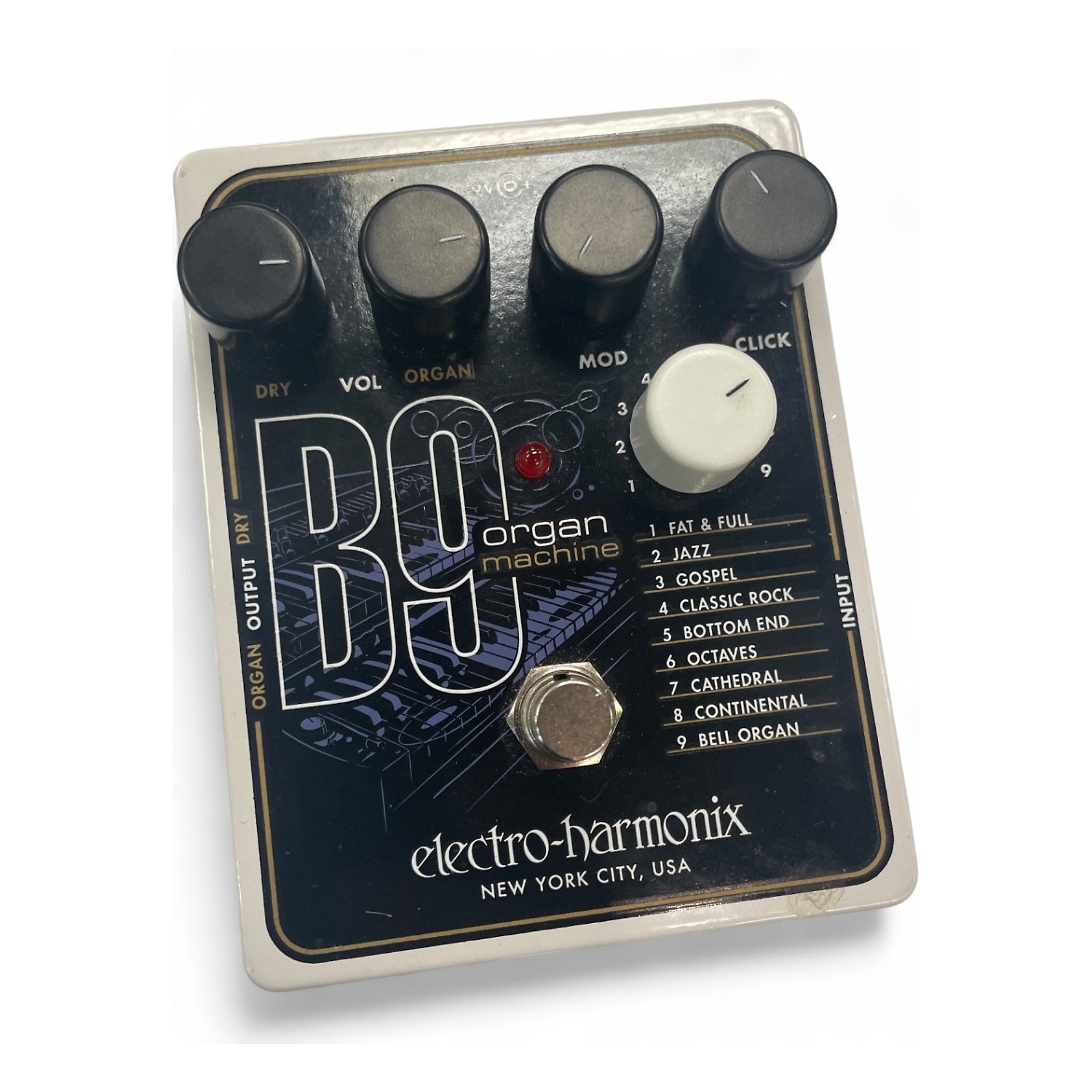 ギター electro-harmonix B9 Organ Machine Used Electro-Harmonix B9 Organ Machine Effect Pedal | Guitar