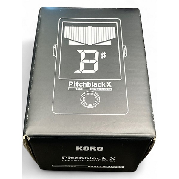 Used KORG pitch black x Tuner Pedal