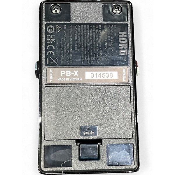 Used KORG pitch black x Tuner Pedal