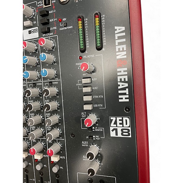 Used Allen & Heath ZED18 Unpowered Mixer