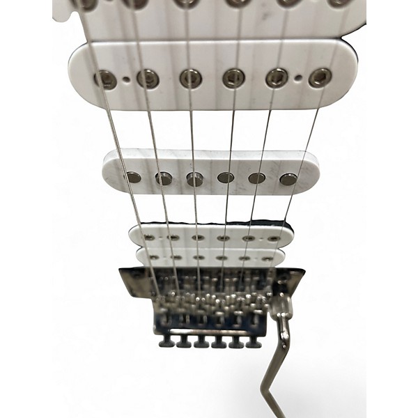 Used Ibanez JEMJR Arctic White Solid Body Electric Guitar