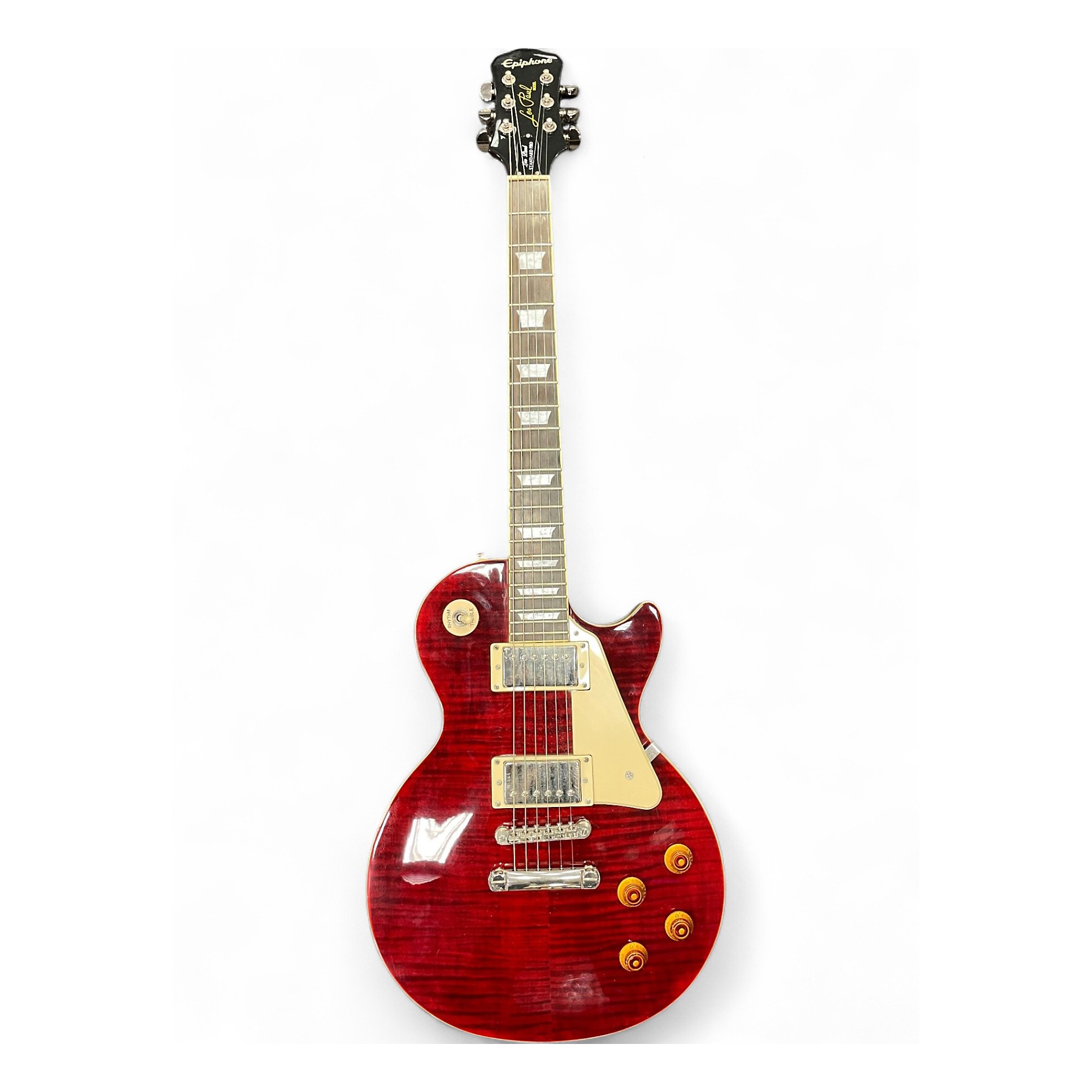 ギター Epiphone LesPaul Standard Pro Used Epiphone Les Paul Standard Pro Red Solid Body Electric