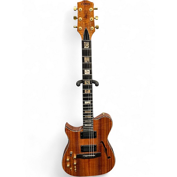 Used Carvin AE185 LEFT HANDED KOA Electric Guitar