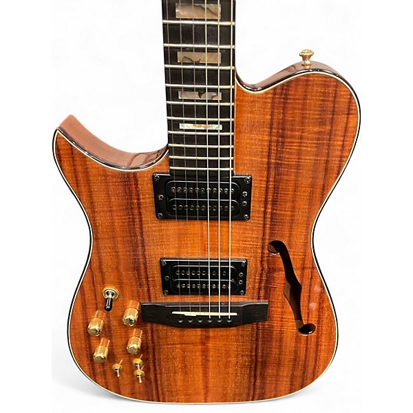Used Carvin AE185 LEFT HANDED KOA Electric Guitar