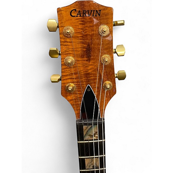 Used Carvin AE185 LEFT HANDED KOA Electric Guitar