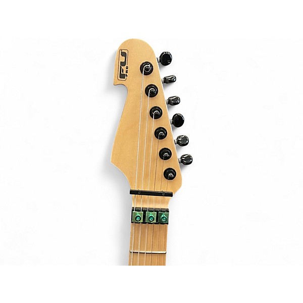 Used Fu-tone FU Pro Super Strat Green Solid Body Electric Guitar
