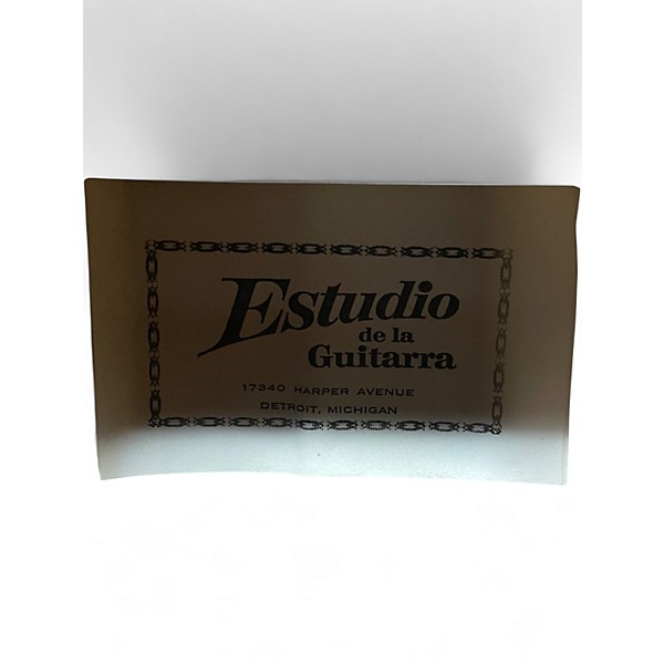 Used 1970s Estudio De La Guitarra Classical GuitarFull-Size Natural Classical Acoustic Guitar